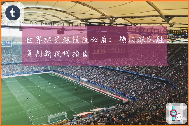 世界杯买球投注必看：热门球队胜负判断技巧指南