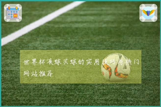世界杯滚球买球的实用技巧与热门网站推荐